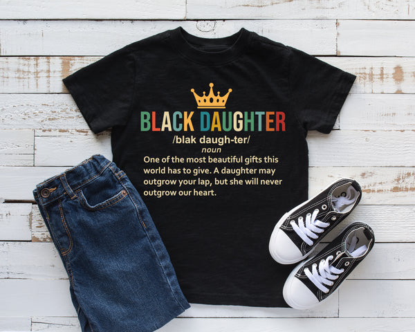 Black history shirt, Black history shirt, Black Daughter Black History, Kids black history